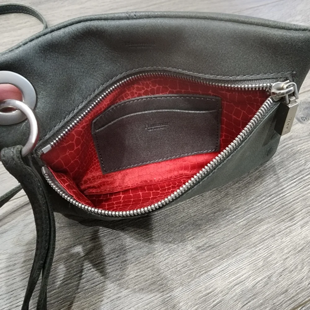 Hammitt Original Nash Grey Leather Bag - Picture 13 of 16